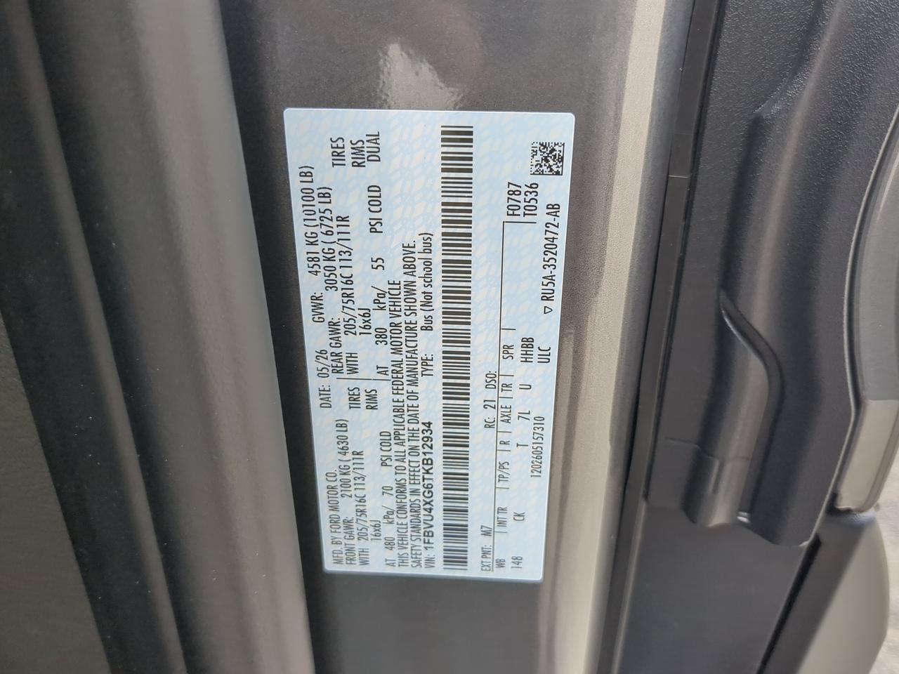 2026 Ford Transit Passenger Wagon XLT Appleton WI