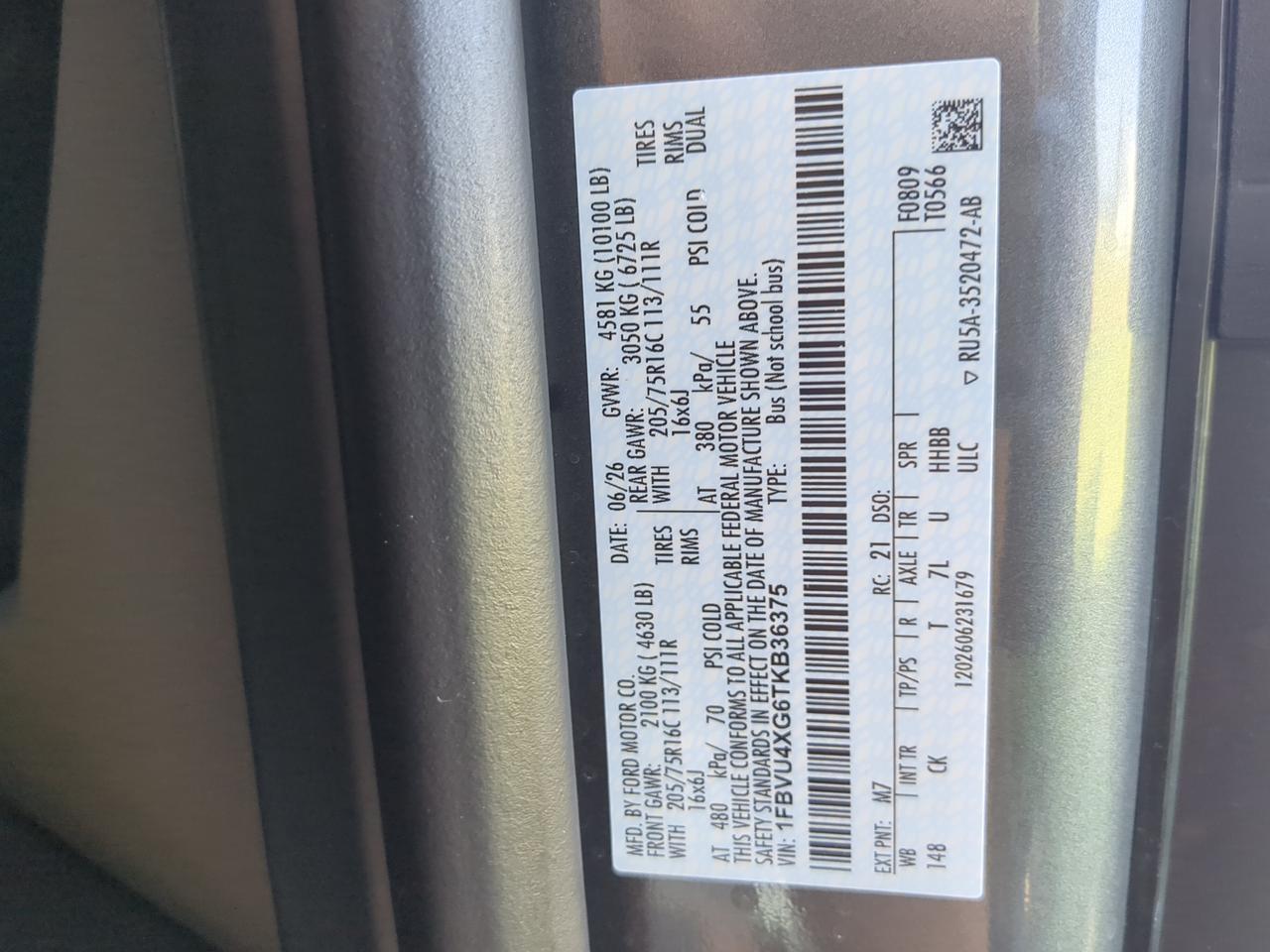 2026 Ford Transit Passenger Wagon XLT Appleton WI