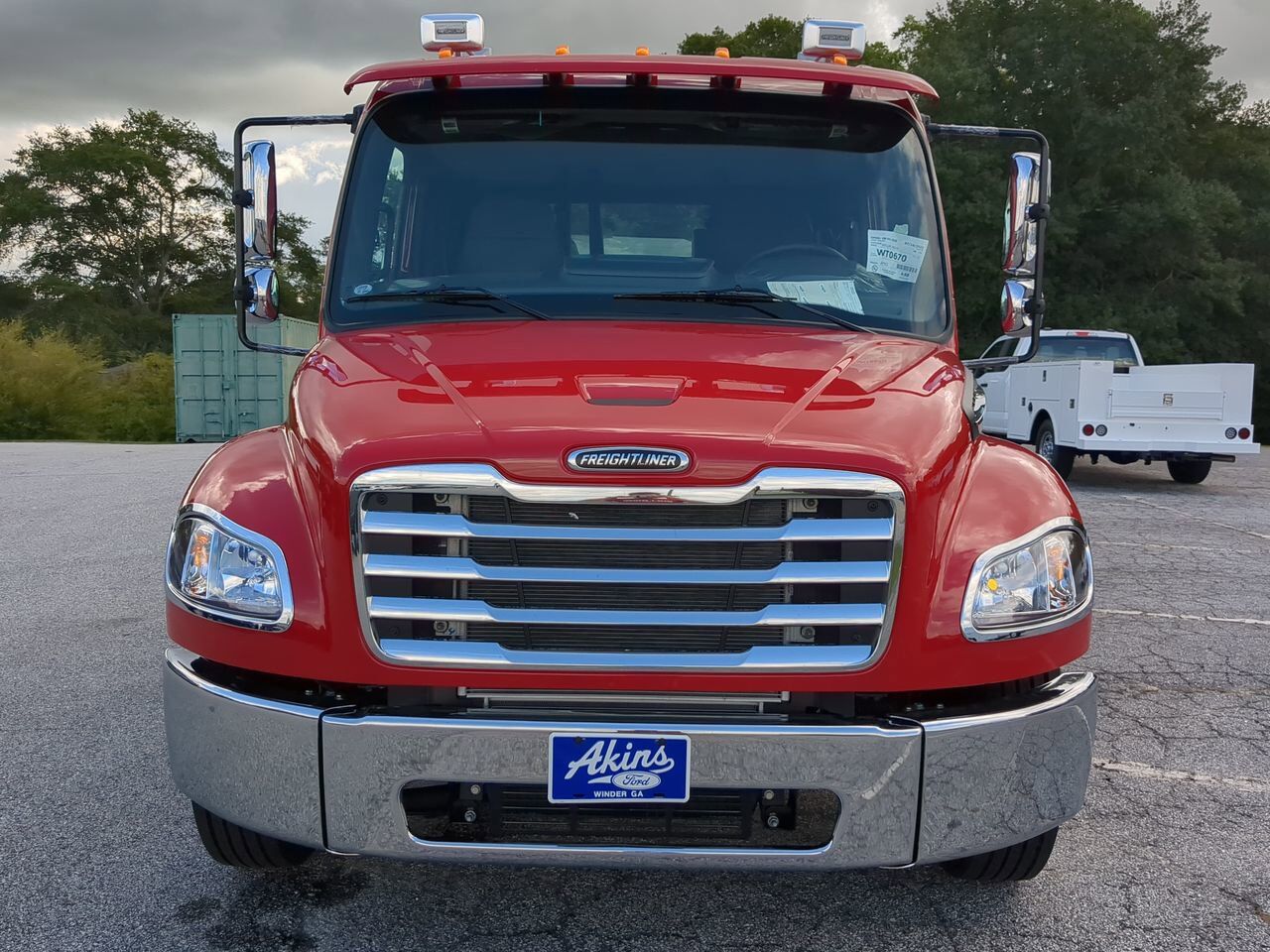 2026 Freightliner M2 Extended Cab equipped with 21.5ft Chevron LCG Rollback Winder GA