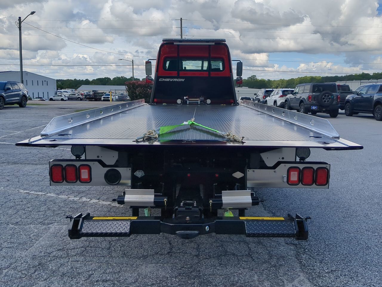 2026 Freightliner M2 Extended Cab equipped with 21.5ft Chevron LCG Rollback Winder GA