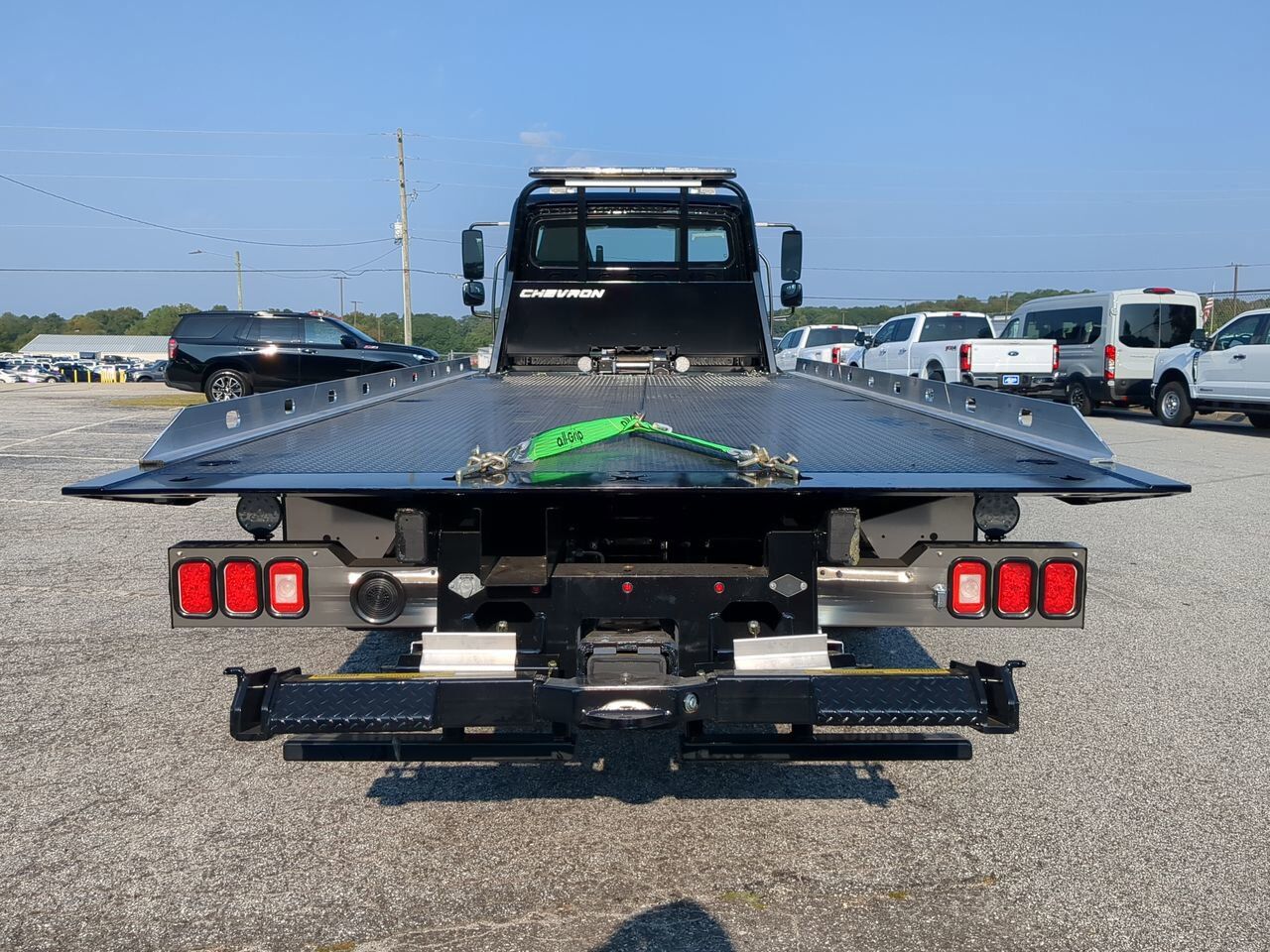 2026 Freightliner M2 equipped with 21.5ft Chevron LCG Rollback Winder GA