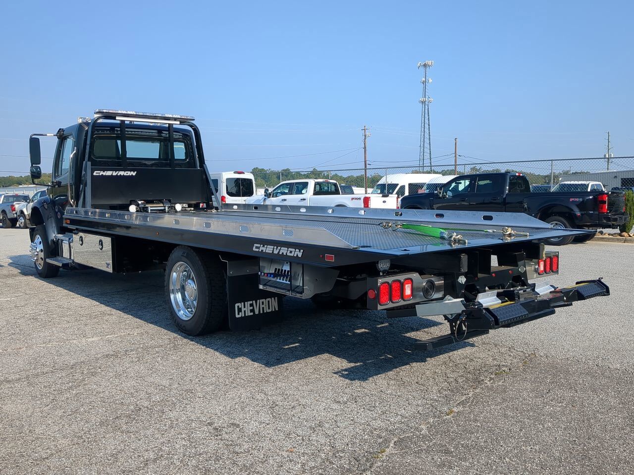 2026 Freightliner M2 equipped with 21.5ft Chevron LCG Rollback Winder GA