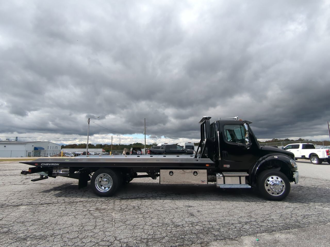 2026 Freightliner M2 equipped with 21.5ft Chevron LCG Rollback Winder GA