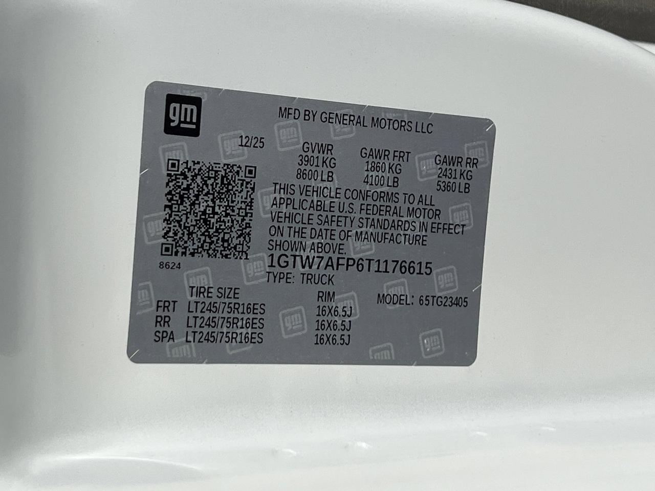 2026 GMC Savana 2500 Work Van Hagerstown MD