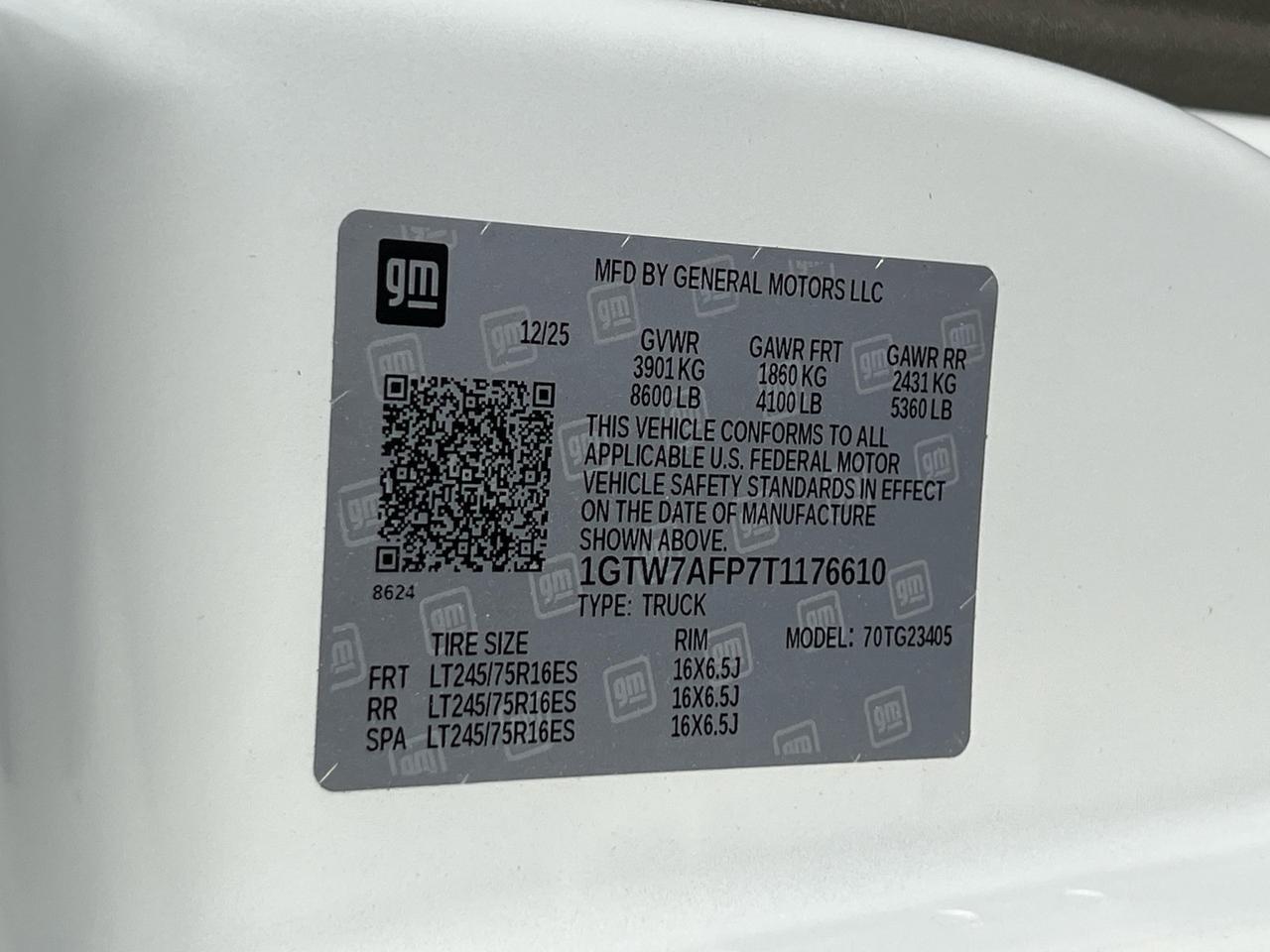 2026 GMC Savana 2500 Work Van Hagerstown MD