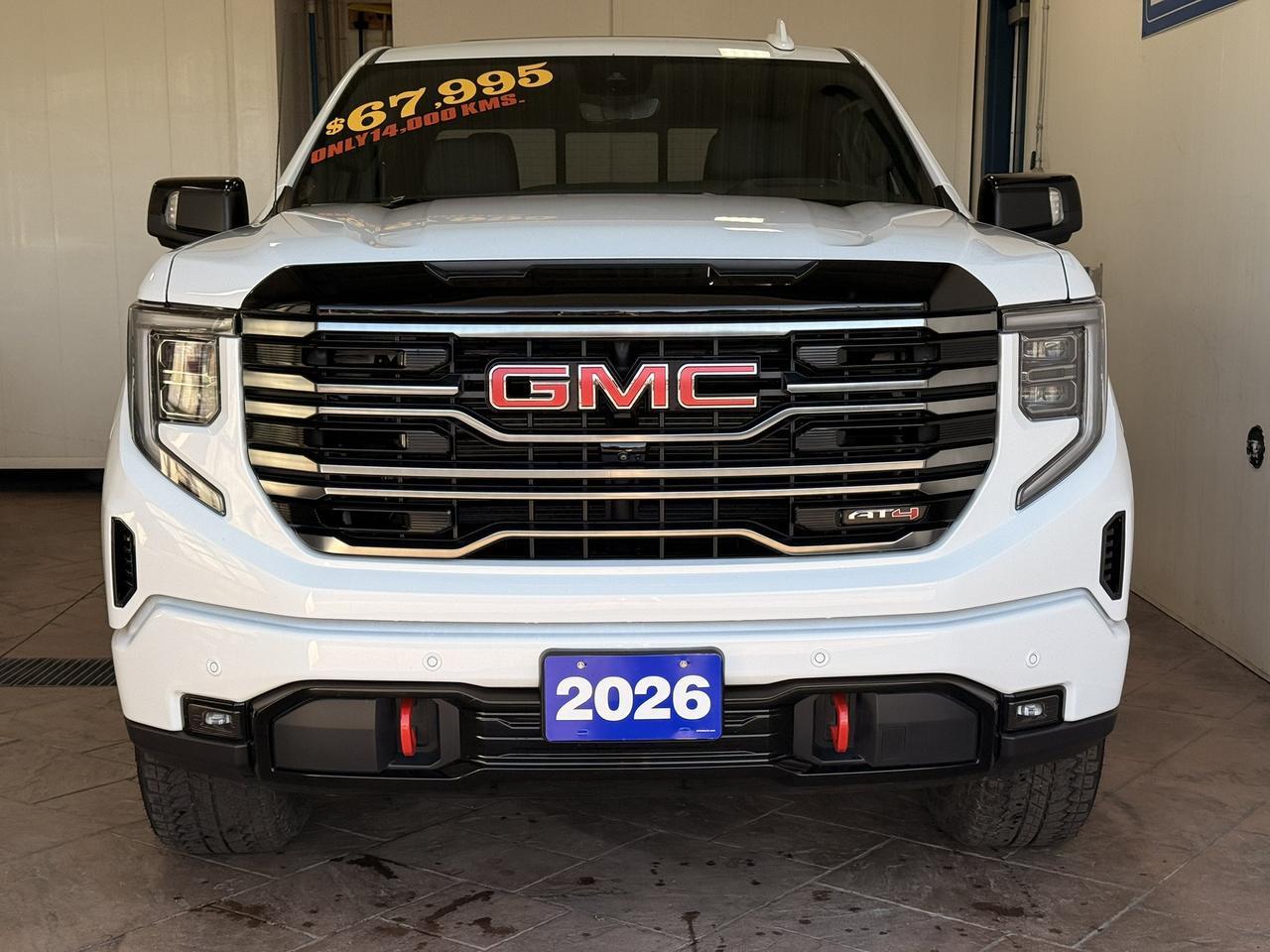 2026 GMC Sierra 1500 AT4 4WD CREW CAB LEATHR NAVI SUNROOF Listowel ON