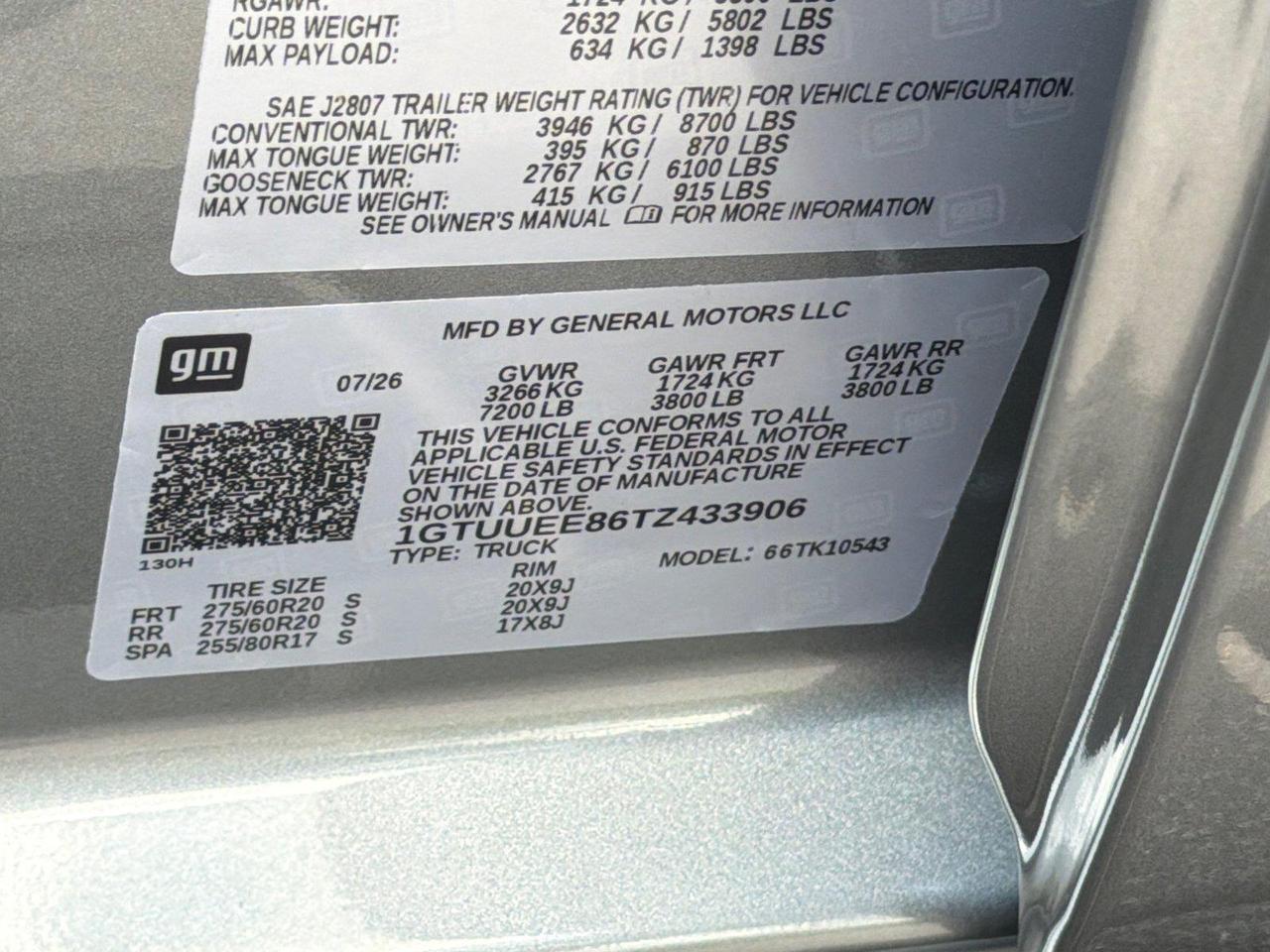 2026 GMC Sierra 1500 AT4 Hagerstown MD