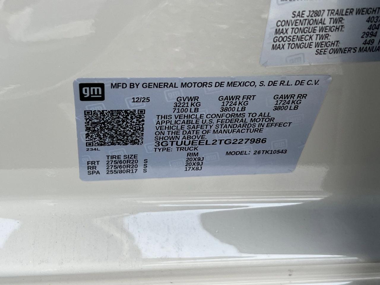 2026 GMC Sierra 1500 AT4 Hagerstown MD