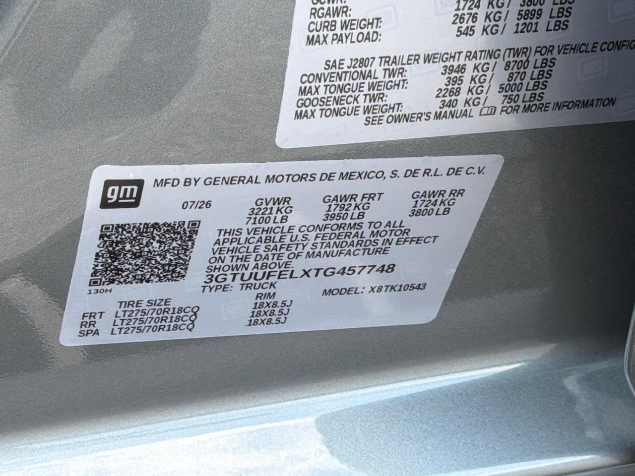 2026 GMC Sierra 1500 AT4X Hagerstown MD