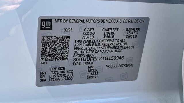 2026 GMC Sierra 1500 AT4X Fredericksburg VA