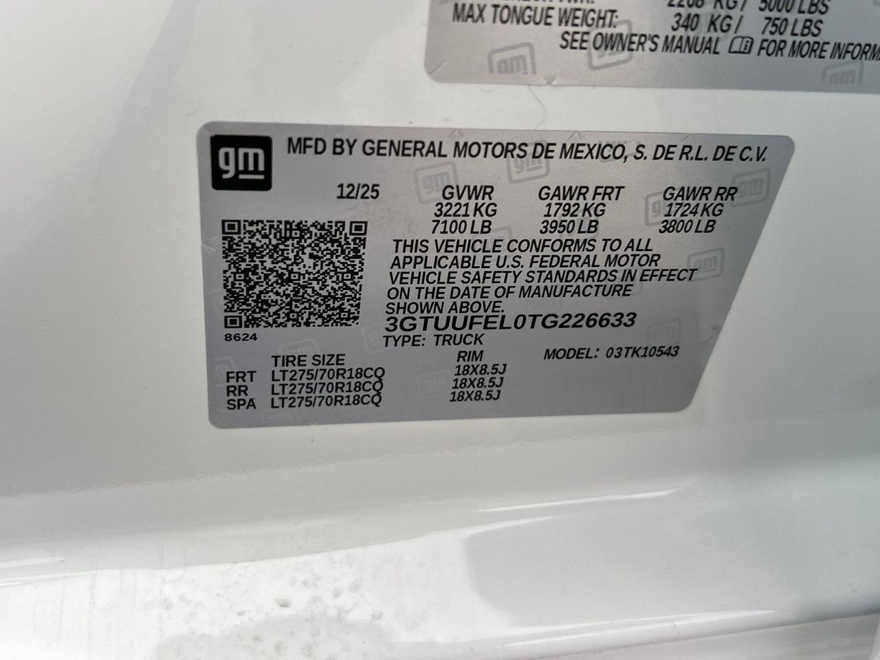 2026 GMC Sierra 1500 AT4X Hagerstown MD