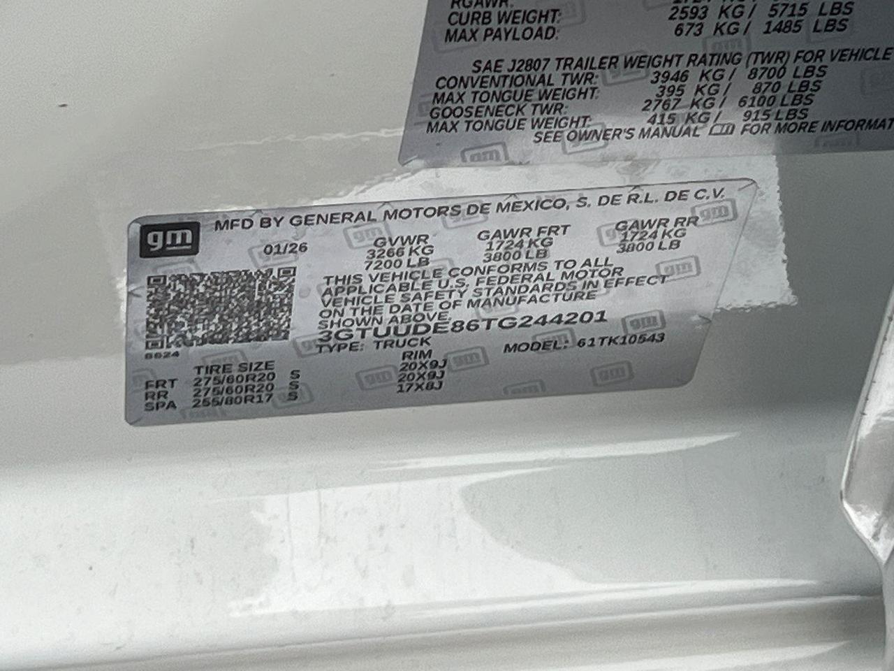 2026 GMC Sierra 1500 SLT Hagerstown MD