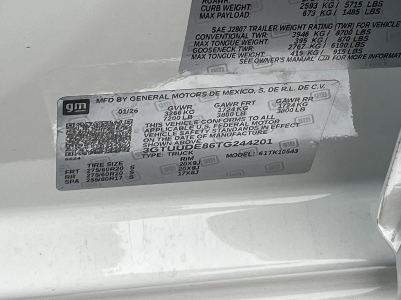 2026 GMC Sierra 1500 SLT Hagerstown MD