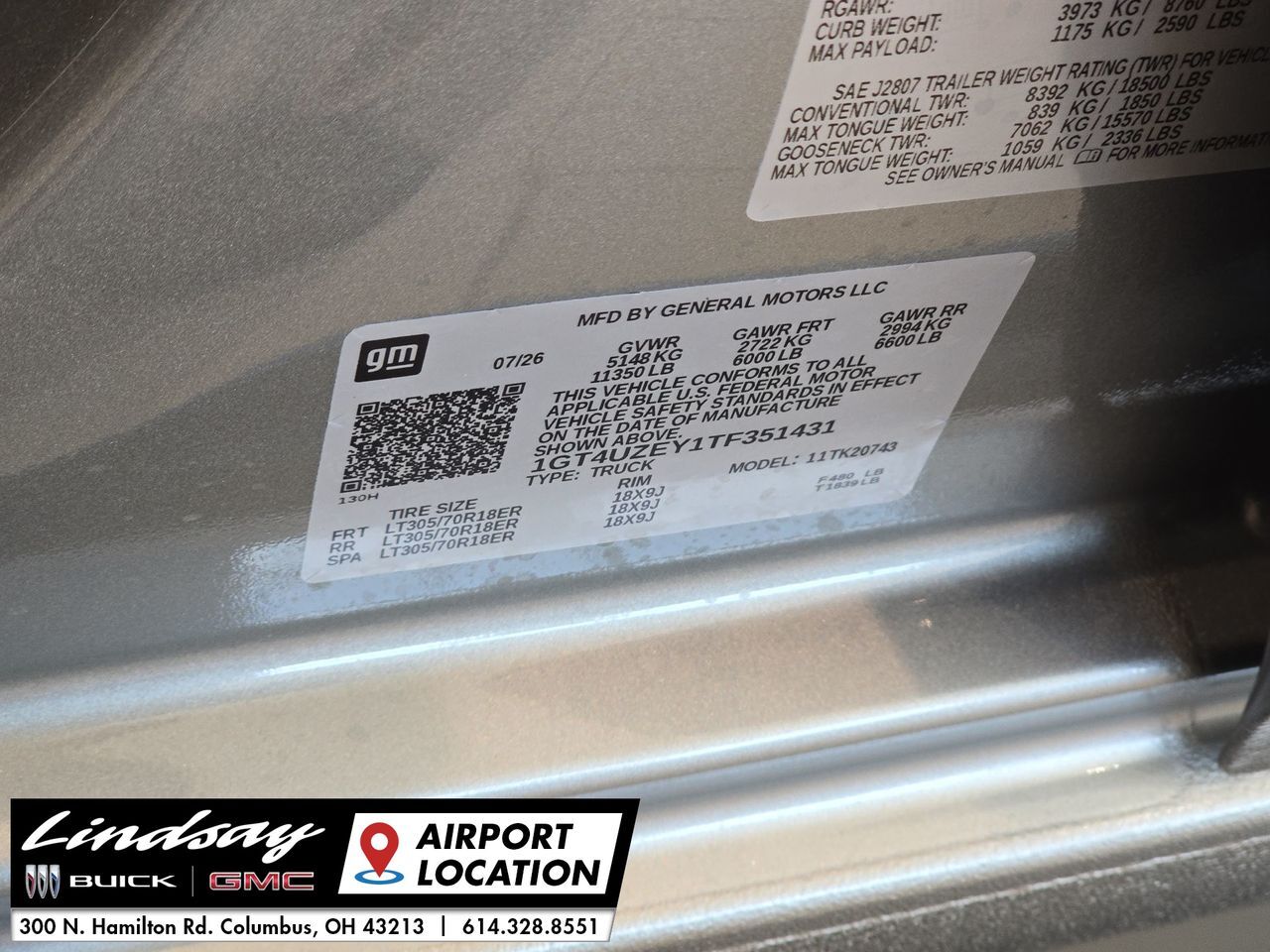 2026 GMC Sierra 2500HD AT4X Columbus OH
