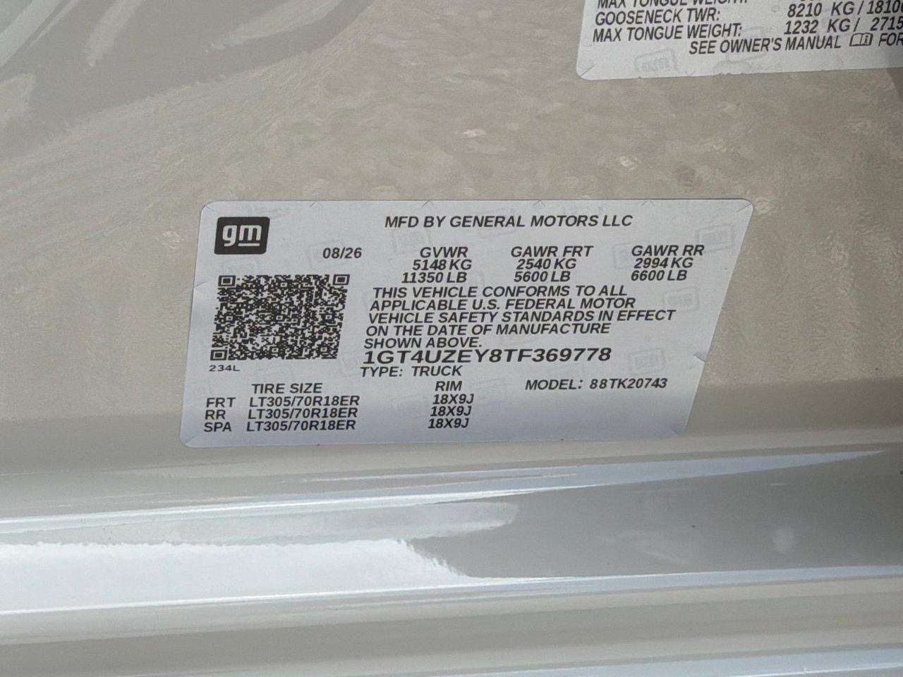 2026 GMC Sierra 2500HD AT4X Hagerstown MD