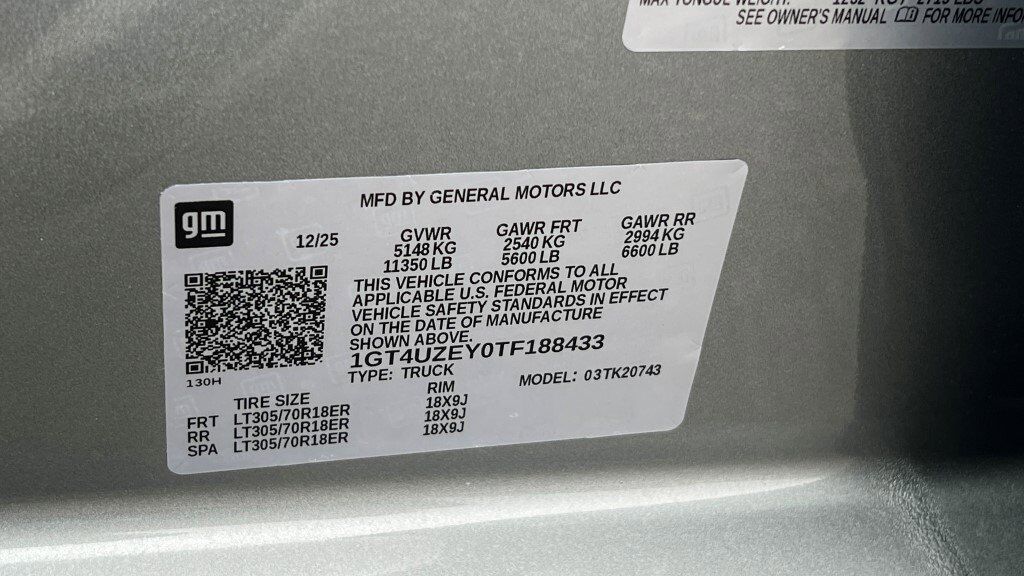 2026 GMC Sierra 2500HD AT4X Fredericksburg VA