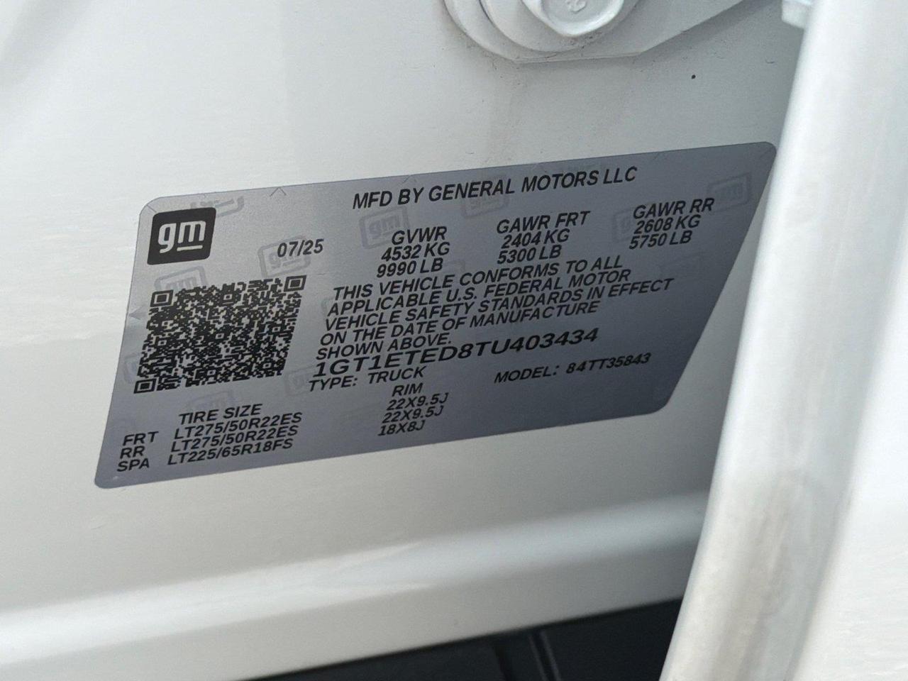 2026 GMC Sierra EV Extended Range Elevation Hagerstown MD