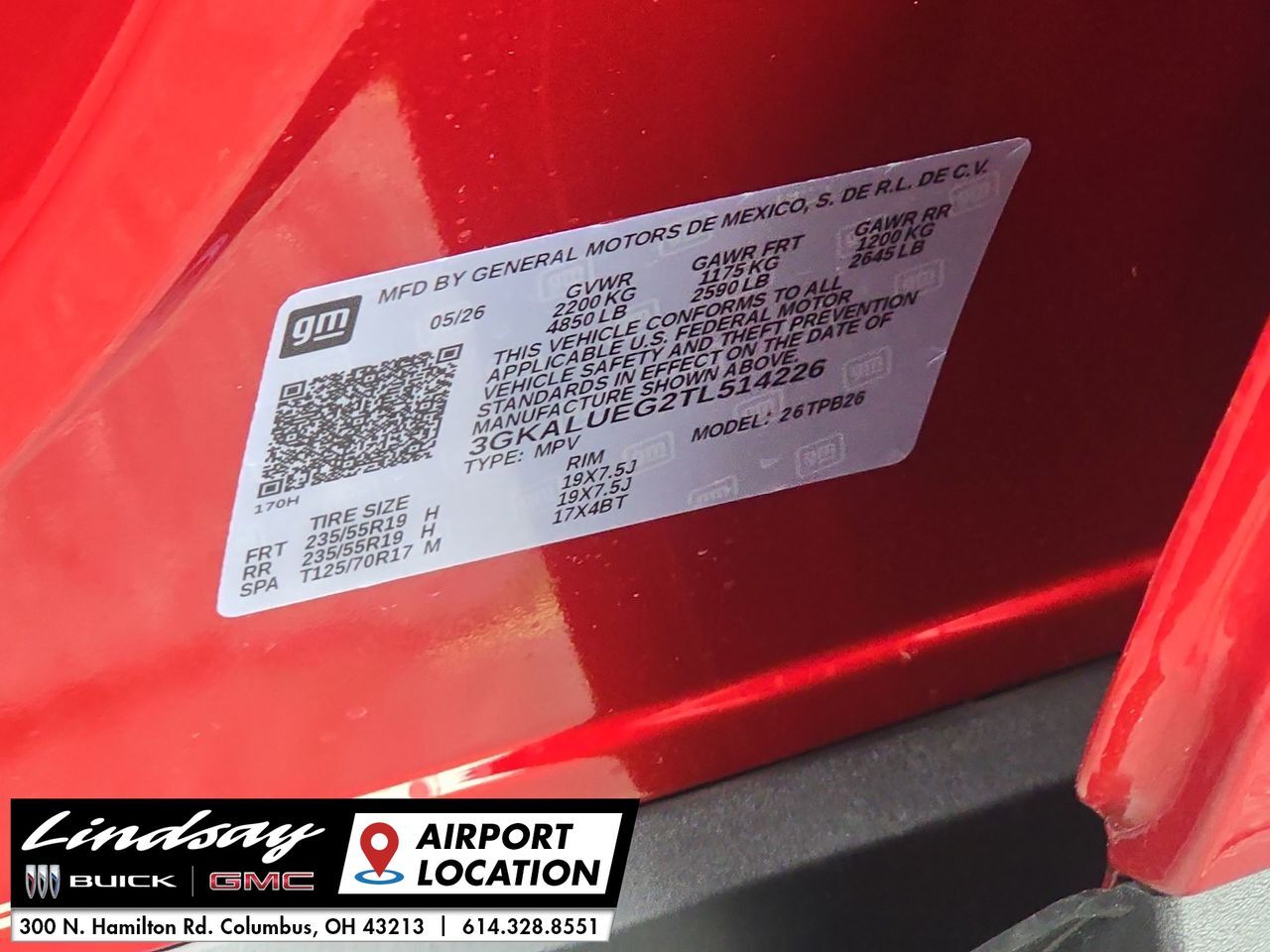 2026 GMC Terrain Elevation Columbus OH