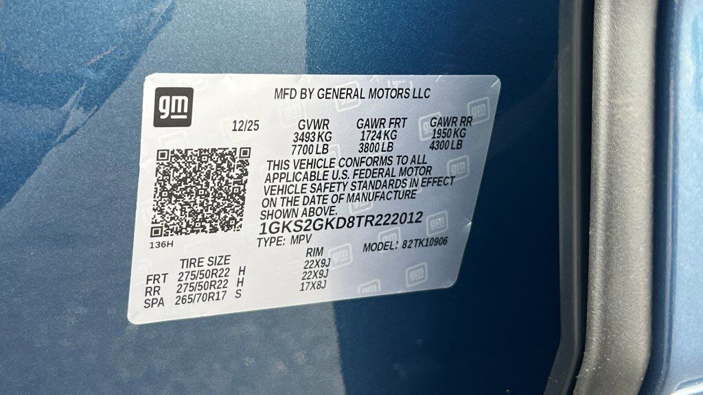 2026 GMC Yukon XL Elevation Fredericksburg VA