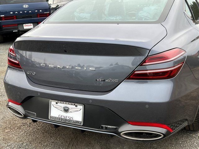 2026 Genesis G70 3.3T Prestige Graphite Chantilly VA
