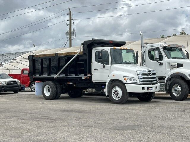 2026 Hino L6 16' BABCO Steel Trash Dump Truck