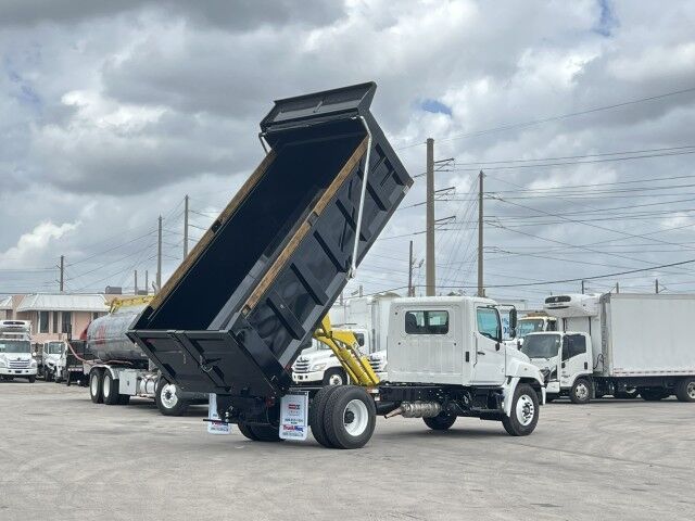 2026 Hino L6 16' BABCO Steel Trash Dump Truck