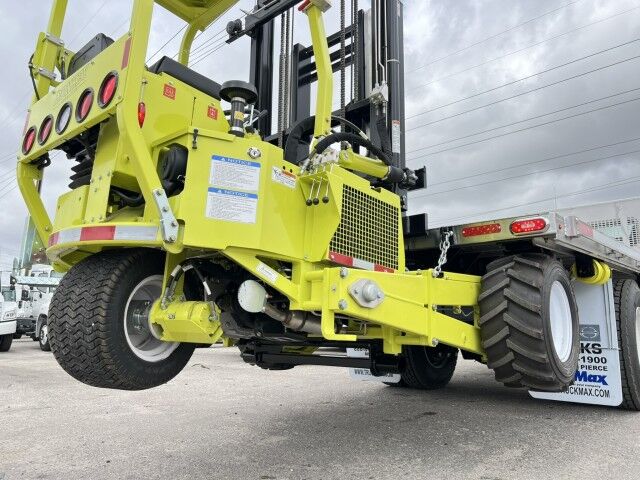 2026 Hino L6 22' Aluminum Flatbed Truck with 4K Donkey Truck Mounted Forklift Miami FL