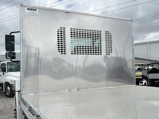 2026 Hino L6 22' Aluminum Flatbed Truck with 4K Donkey Truck Mounted Forklift Miami FL