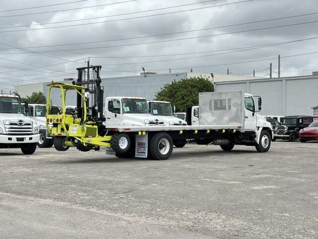 2026 Hino L6 22' BABCO Aluminum Flatbed Truck - Forklift Not Included