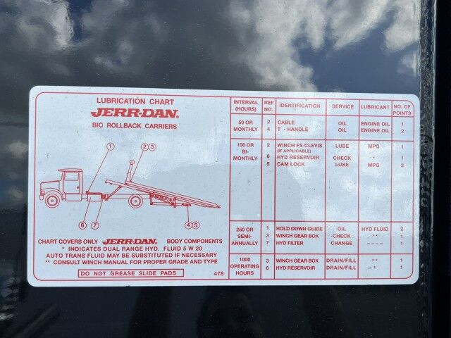 2026 Hino L6 22' Jerr-Dan Rollback Car Carrier Truck Miami FL