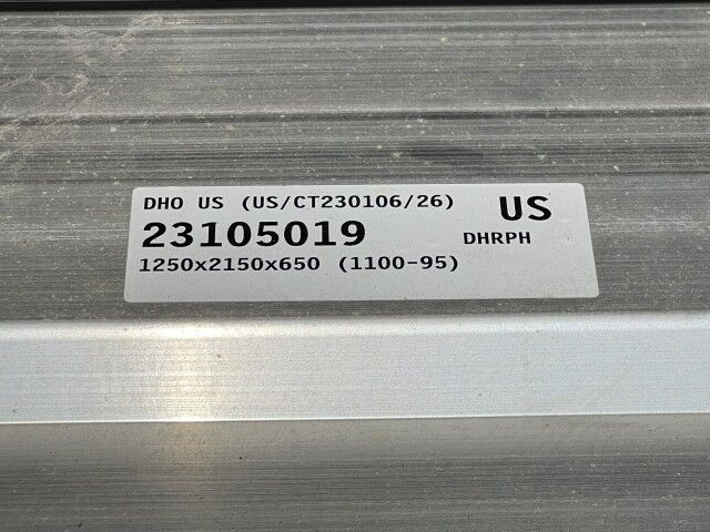 2026 Hino L6 26' Dry Box Truck with 2,200 lb Lift Gate Miami FL