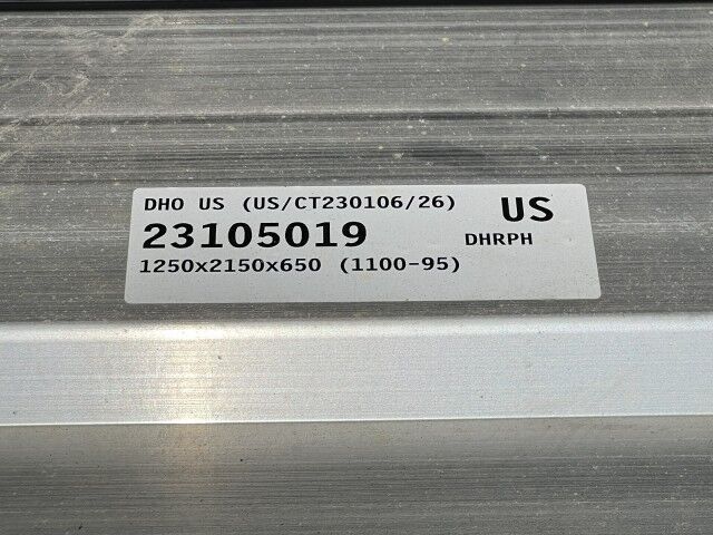 2026 Hino L6 26' Dry Box Truck with 3,300lb Lift Gate Miami FL