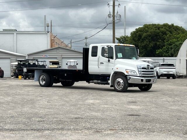 2026 Hino L6 Extended Cab 18&apos; Steel Flatbed Truck Miami FL