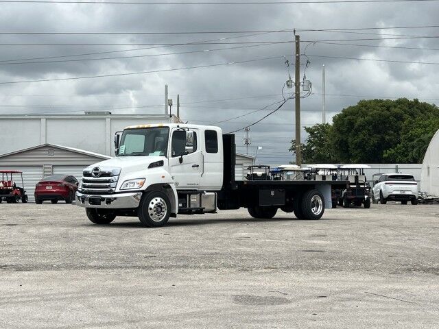 2026 Hino L6 Extended Cab 18&apos; Steel Flatbed Truck Miami FL