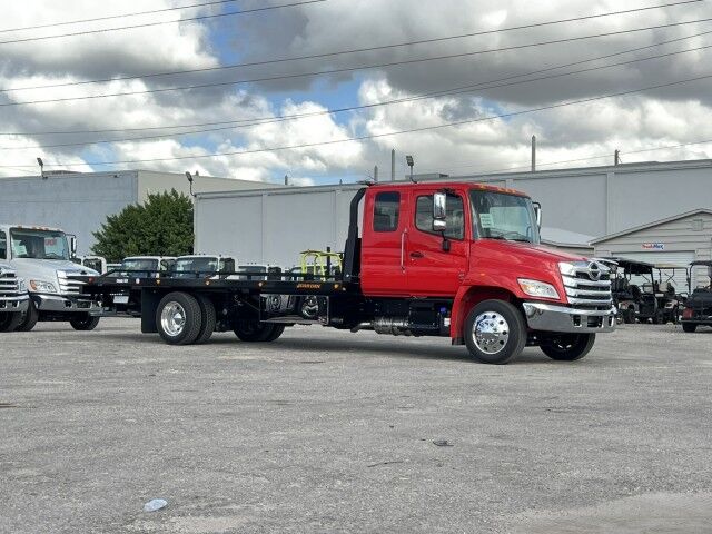 2026 Hino L6 Extended Cab 22&apos; Jerr-Dan Rollback Car Carrier Truck with Autogrip Miami FL