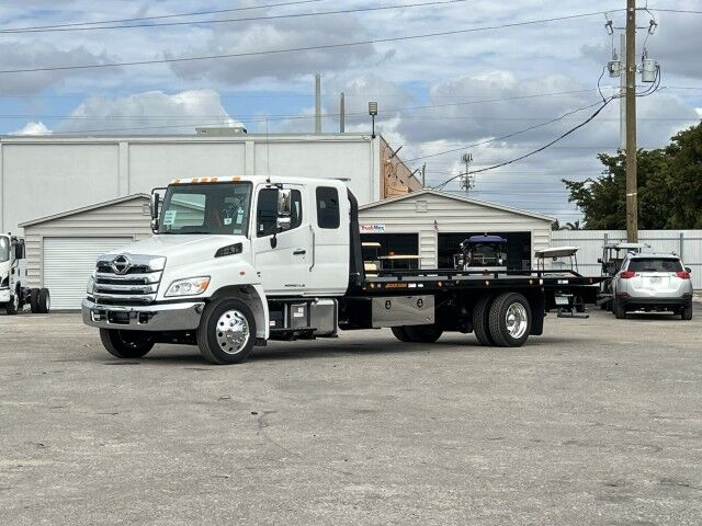 2026 Hino L6 Extended Cab 22&apos; Jerr-Dan Rollback Car Carrier Wrecker Truck Miami FL