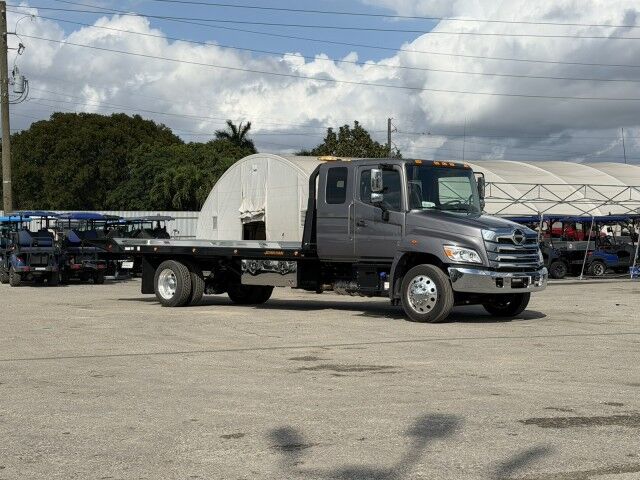 2026 Hino L6 Extended Cab 22' Jerr-Dan Rollback Sharkbed Car Carrier Truck Miami FL