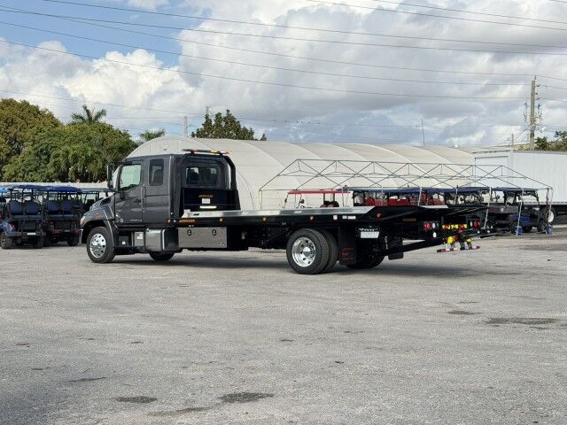 2026 Hino L6 Extended Cab 22' Jerr-Dan Rollback Sharkbed Car Carrier Truck