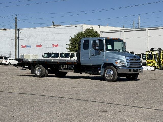 2026 Hino L6 Extended Cab 22' Jerr-Dan Rollback Sharkbed Car Carrier Truck with Autogrip Miami FL