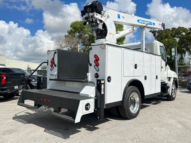 2026 Hino L6 Mechanic Service Utility Truck with 12,000 lb. Auto Crane HC12 T Miami FL