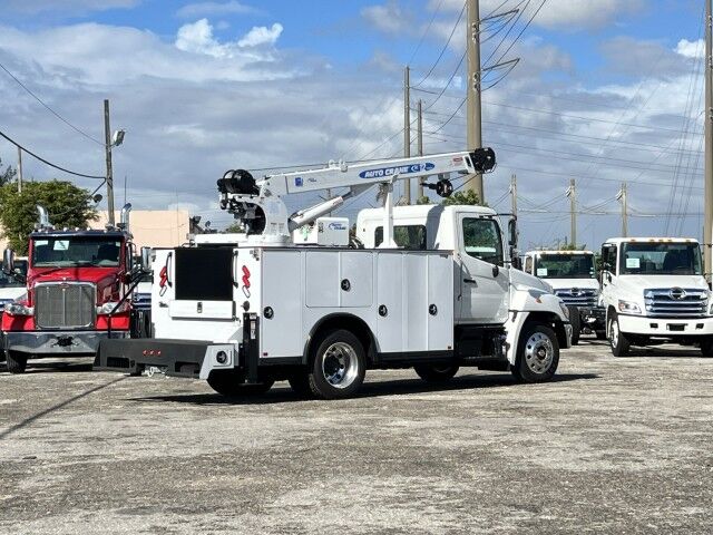 2026 Hino L6 Mechanic Service Utility Truck with 12,000 lb. Auto Crane HC12 T Miami FL