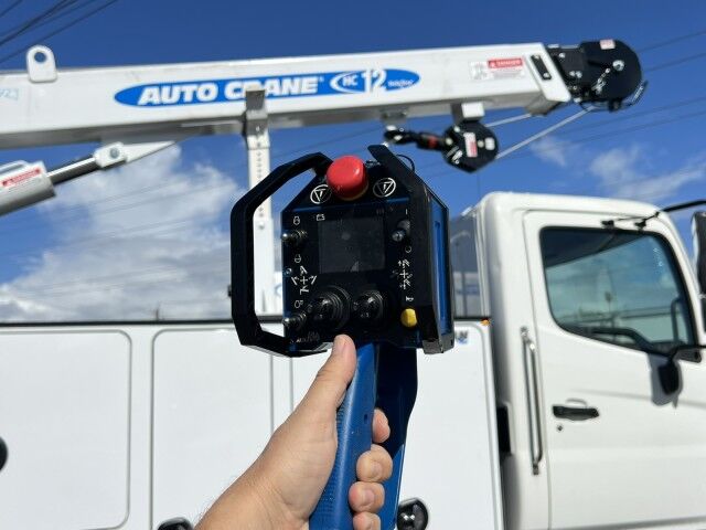 2026 Hino L6 Mechanic Service Utility Truck with 12,000 lb. Auto Crane HC12 T Miami FL
