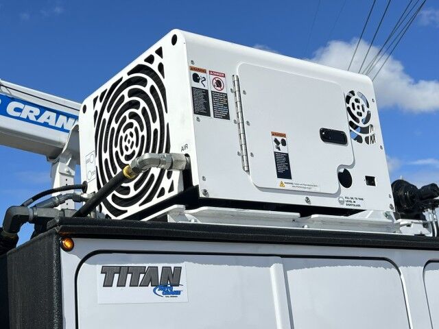 2026 Hino L6 Mechanic Service Utility Truck with 12,000 lb. Auto Crane HC12 T Miami FL