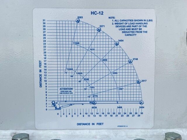 2026 Hino L6 Mechanic Service Utility Truck with 12,000 lbs. HC 12 Auto Crane Miami FL