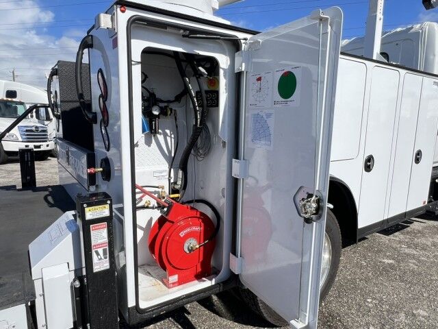 2026 Hino L6 Mechanic Service Utility Truck with 12,000 lbs. HC 12 Auto Crane Miami FL