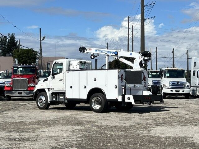 2026 Hino L6 Mechanic Service Utility Truck with 12,000 lbs. HC 12 Auto Crane Miami FL