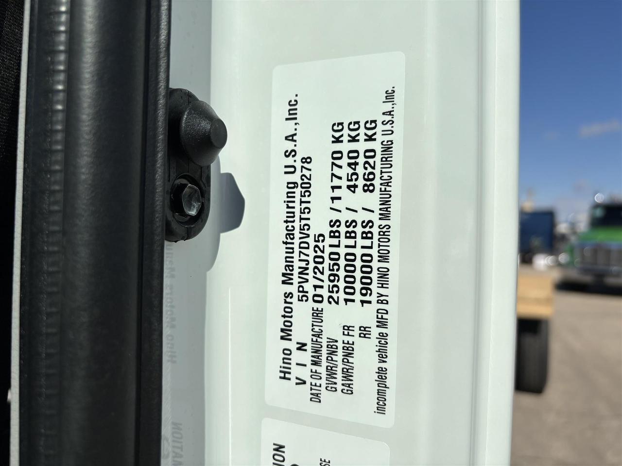 2026 Hino L6 Non Fargo ND