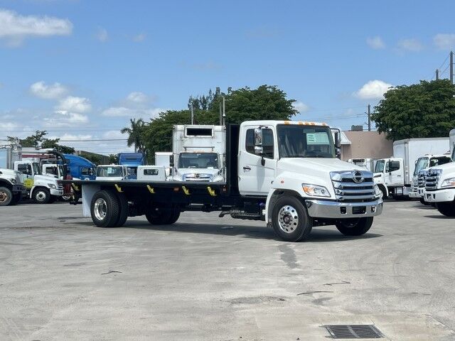 2026 Hino L7 24' Steel BABCO Flatbed Truck Miami FL