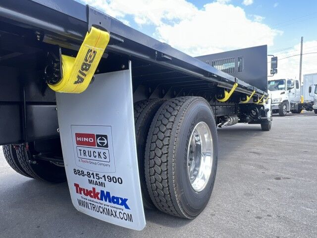 2026 Hino L7 24' Steel BABCO Flatbed Truck Miami FL