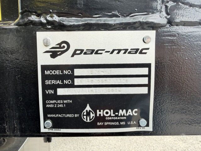 2026 Hino L7 28-Yard Pac Mac KB20 Grapple Truck Miami FL